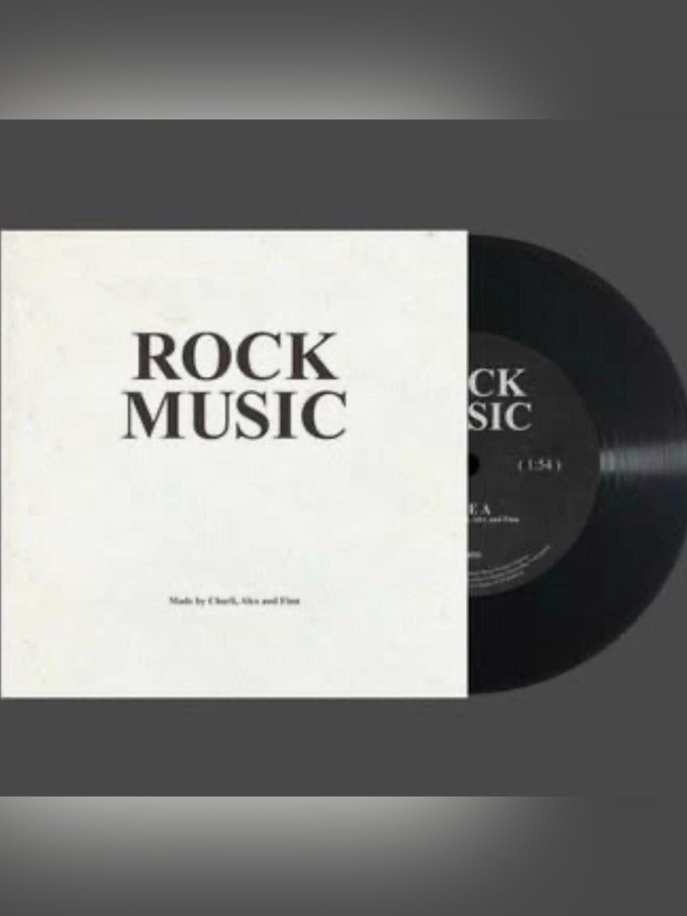 Charli XCX Rock Music 7" vinyl single
